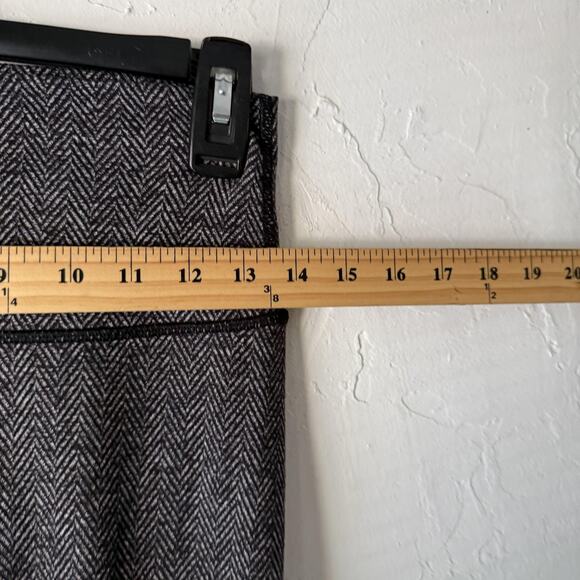 Lululemon‎ Pants Womens 6 Gray Black Herringbone Wunder Under High Rise Leggings - Picture 4 of 10